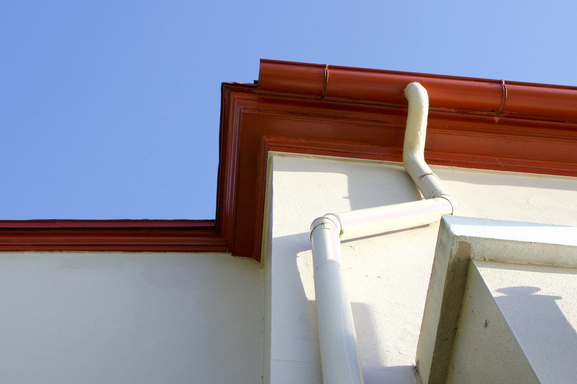 top view of a house roof