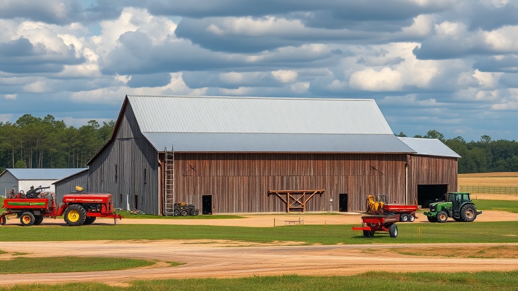 Barn Roofing in South Carolina: Metal vs. Traditional Options