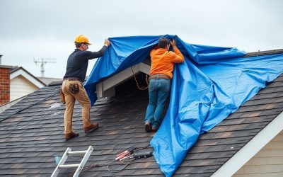 Emergency Roof Tarping: What to Expect When Disaster Strikes