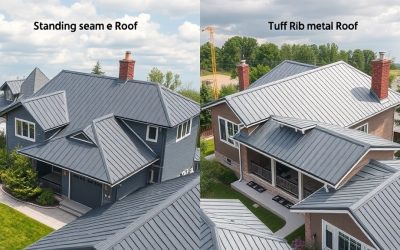 Standing Seam vs Tuff Rib: Which Metal Roof Fits Your Budget?