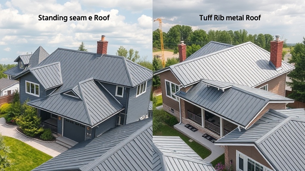 Standing Seam vs Tuff Rib: Which Metal Roof Fits Your Budget?